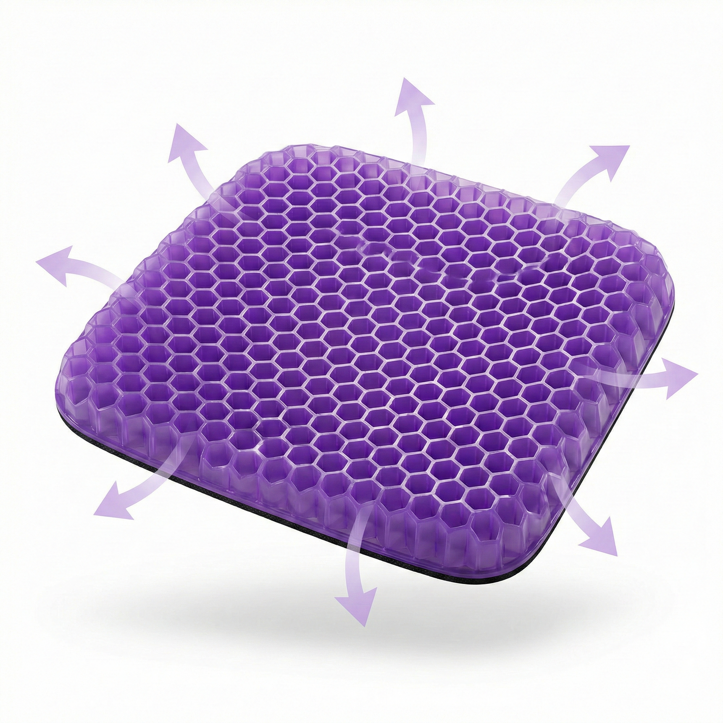Double-Thick Honeycomb Gel Seat Cushion