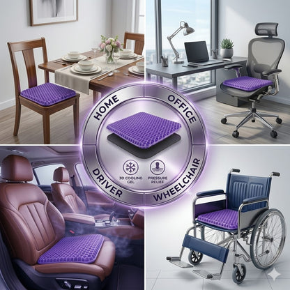 Geluna Cooling Honeycomb Seat Cushion