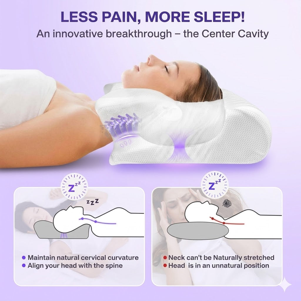 Geluna ErgoButterfly Pillow