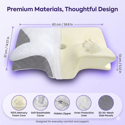 Geluna ErgoButterfly Pillow
