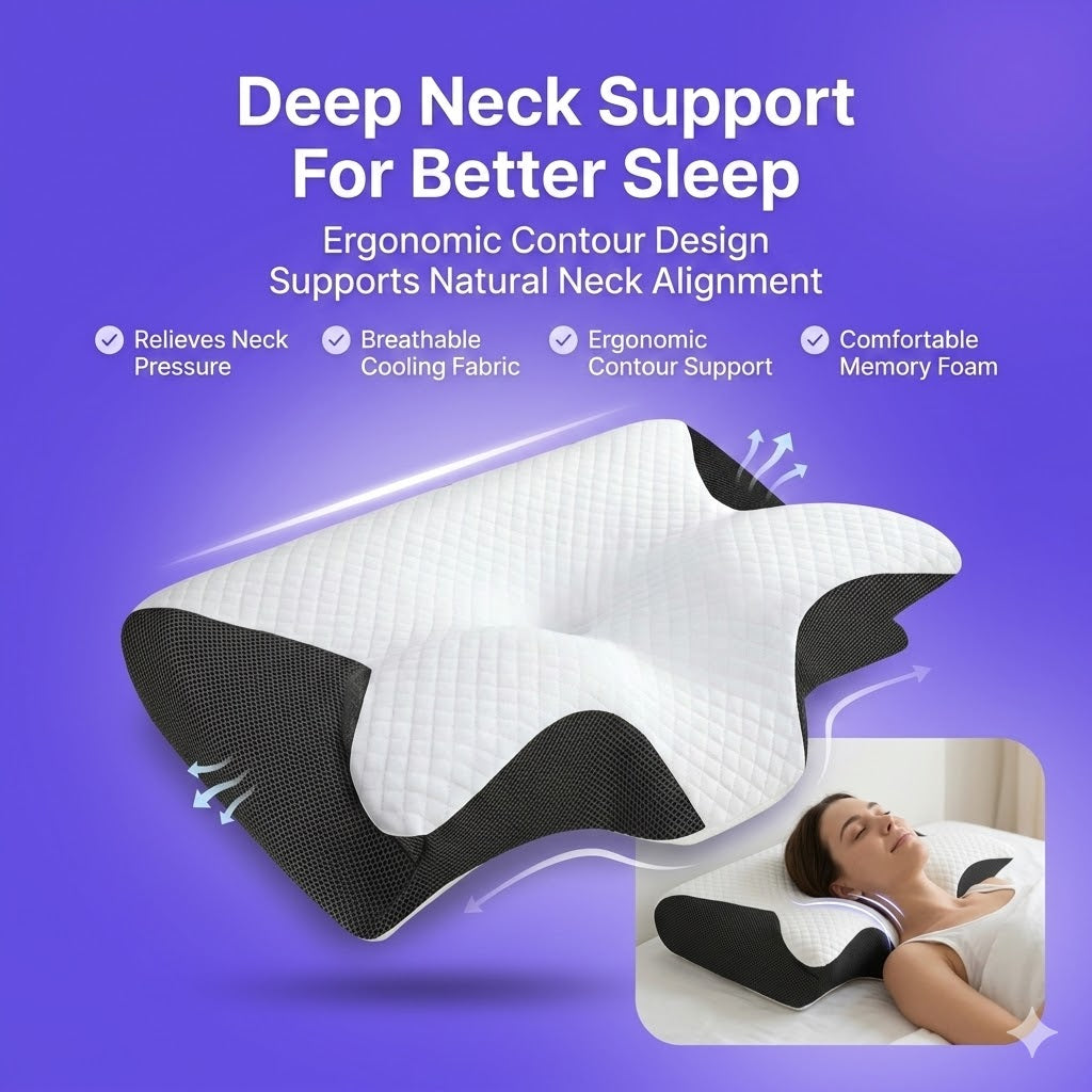 Geluna ErgoButterfly Pillow